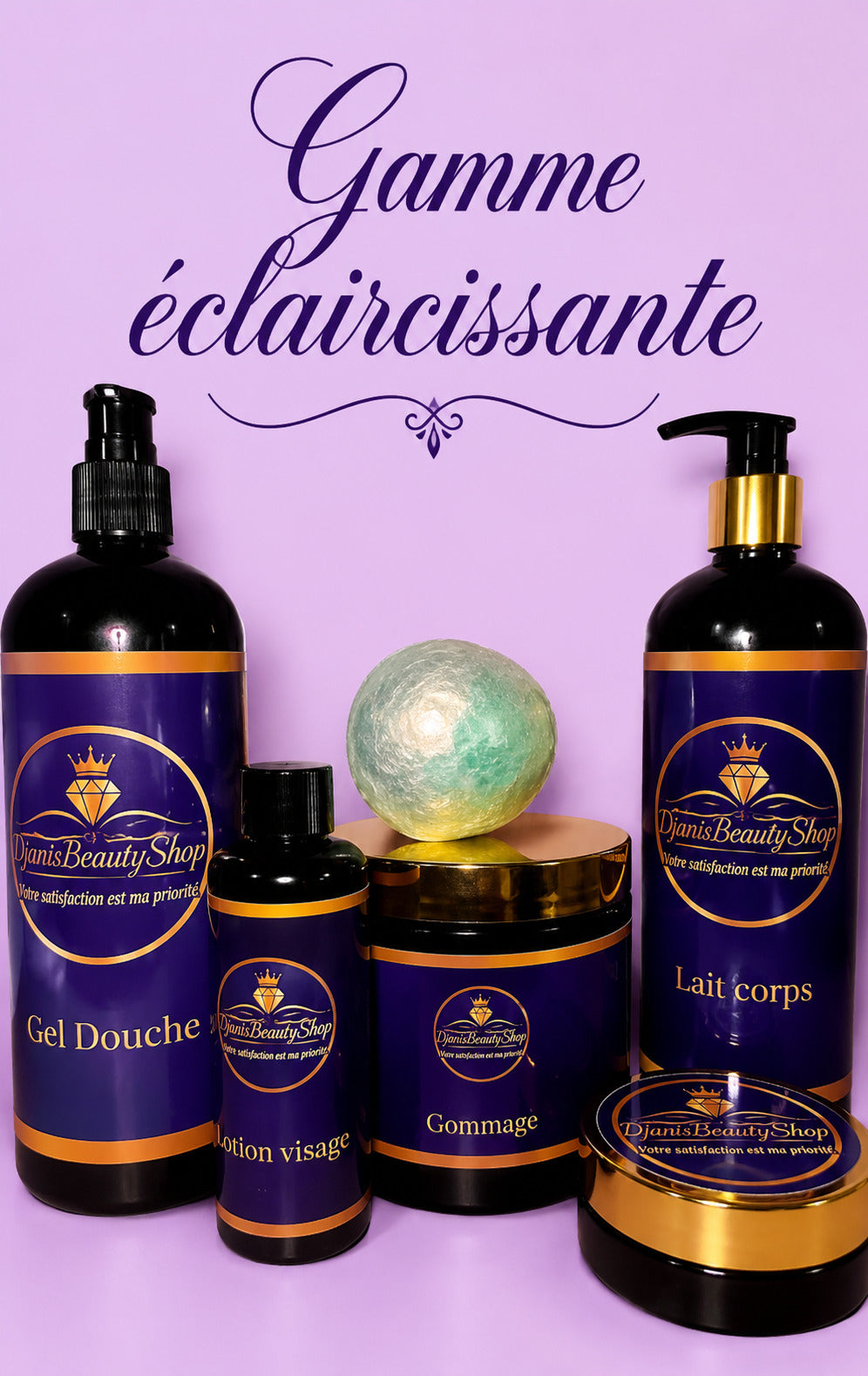 Gamme éclaircissante